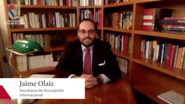 Jaime Olaiz Secretario de Vinculación Internacional Derecho | UP CDMX