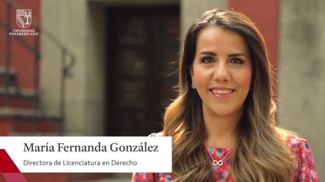 María Fernanda González Directora de la carrera de Derecho | UP CMDX
